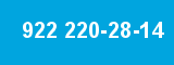 922 220-28-14